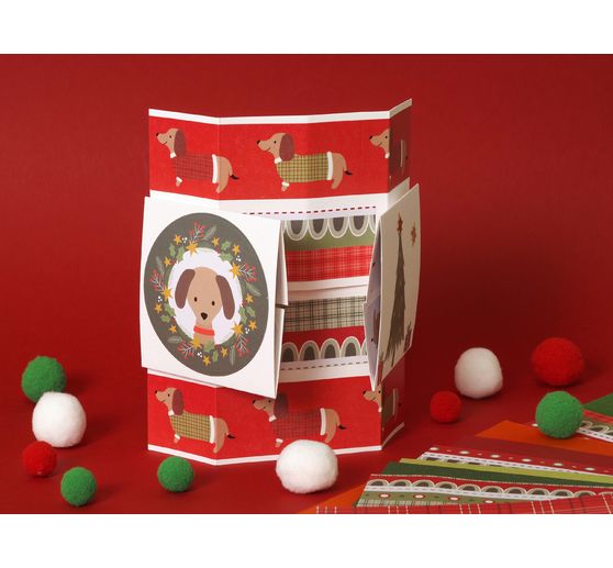 Paper set "Woofy Christmas"