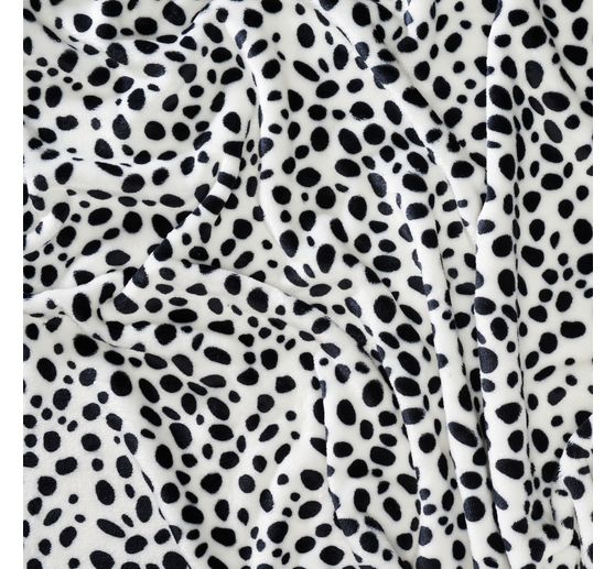Fleece fabric "Dalmatian"