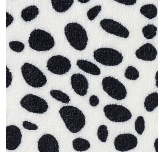 Fleece fabric "Dalmatian"