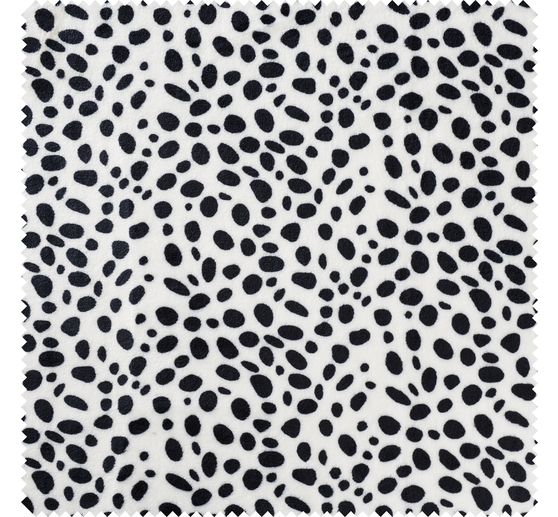 Fleece fabric "Dalmatian"