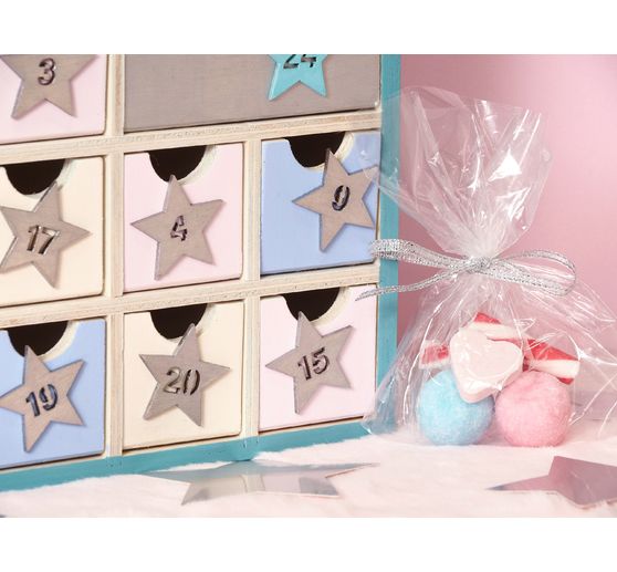 Advent numbers "Stars"