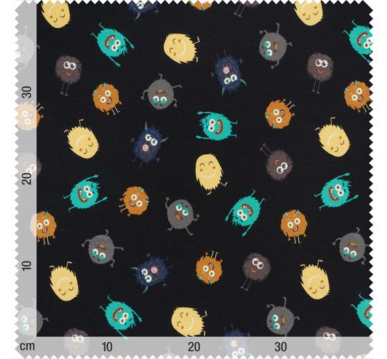Sweat fabric "Funny Monsters"
