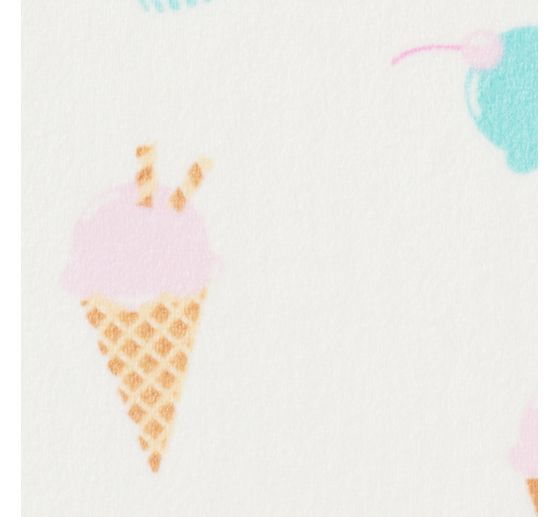 Polyester jersey chilly print "Ice Cream"