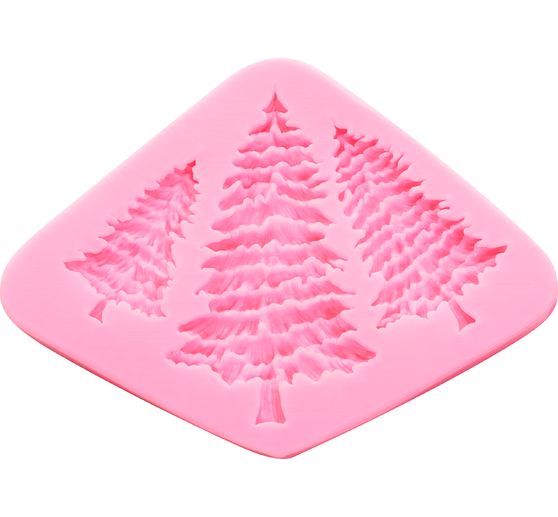 VBS Silicone casting mould "Christmas tree trio"