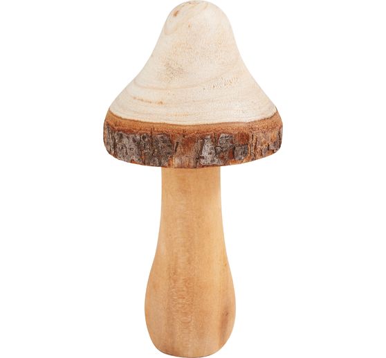 VBS Decorative wooden mushroom