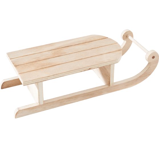 VBS Dekorativní dřevěné sáně