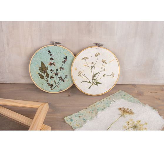 Paper scoop frame, 2 parts