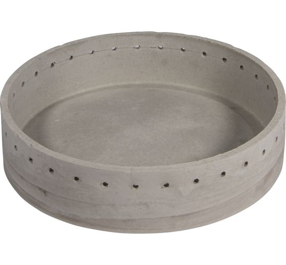 Silicone casting mould "Coaster with perforated edge"