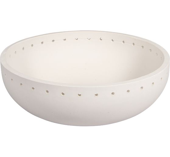 Silicone casting mould "Bowl with perforated edge"