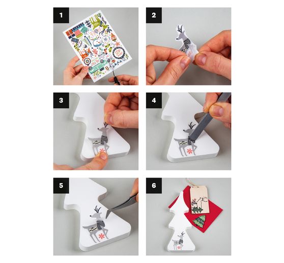 Rub On Transfer paper "X-Mas"