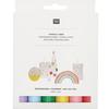 Candle Liner Set "Rainbow"