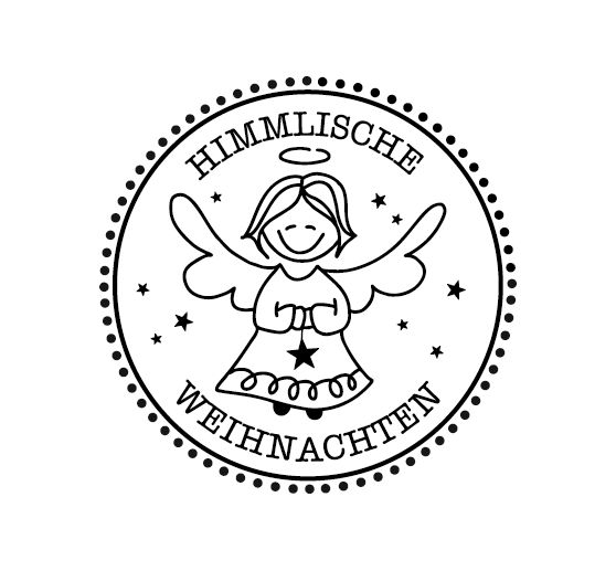 BUTTERER Stamp "Little angel"