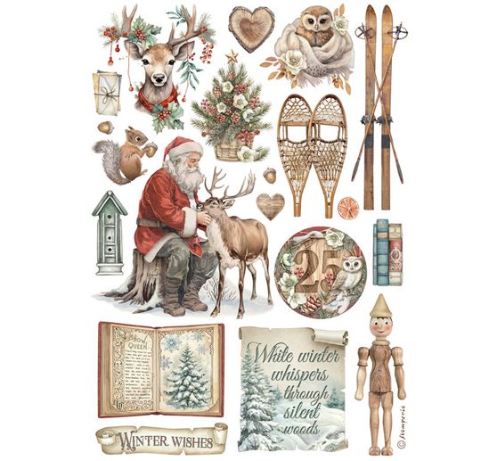 Washi podložka "Soví dům"