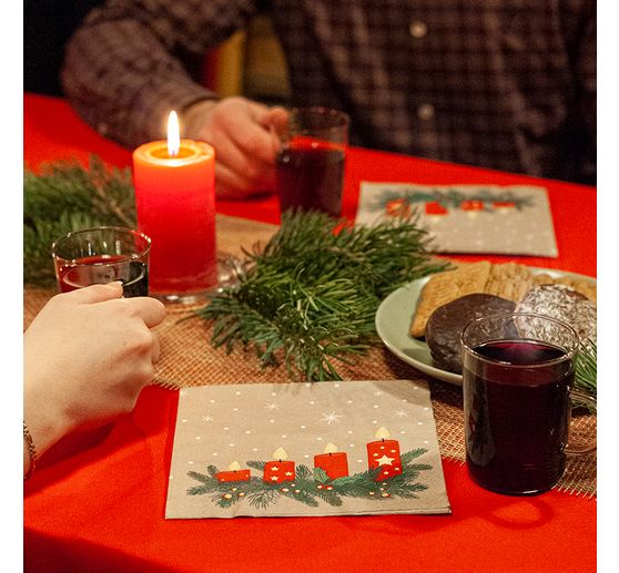 Napkin "Advent Lights"