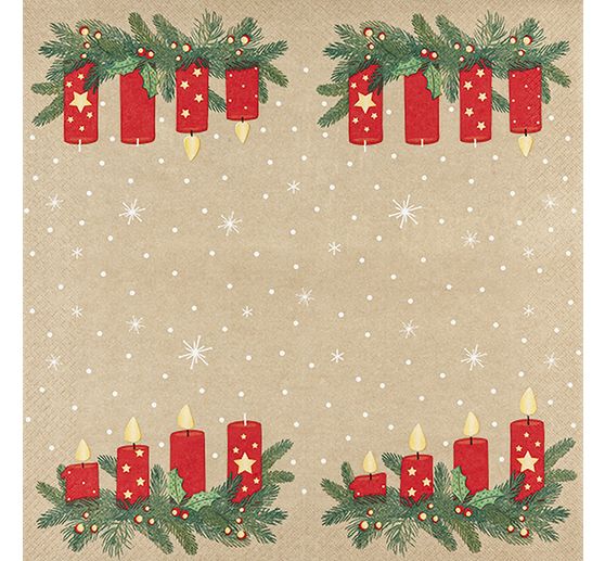 Napkin "Advent Lights"