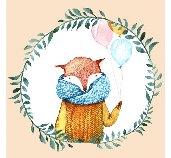 Napkin "Fox Balloons"