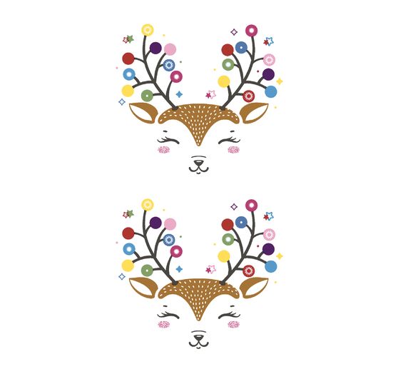 Papírové kapesníky "Barevný jelen