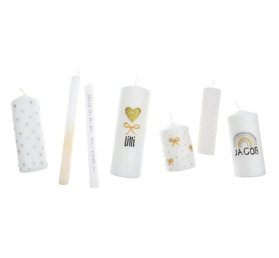 Sada obložení na svíčky "Celebration"