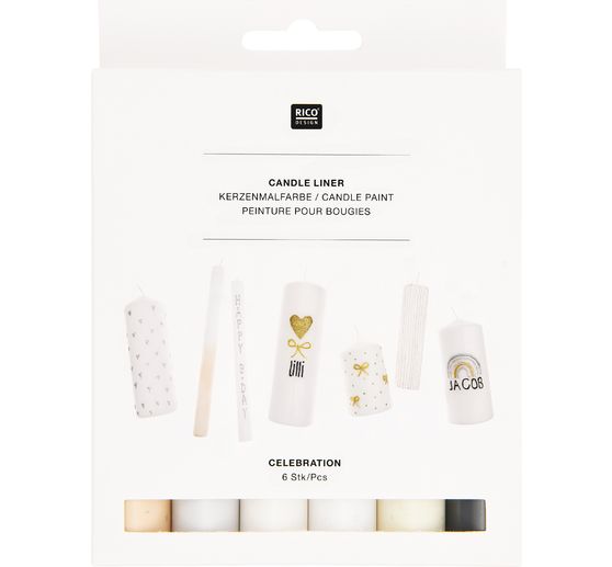 Sada obložení na svíčky "Celebration"