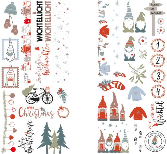 Transfer paper "Nordic Winter"