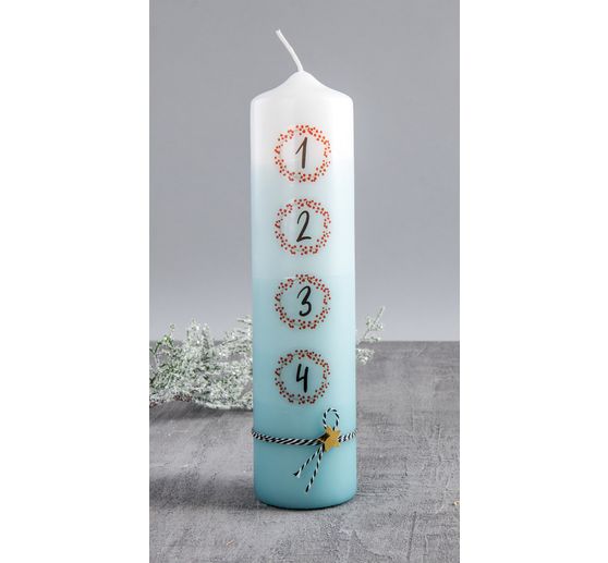 Transfer paper "Advent numbers"