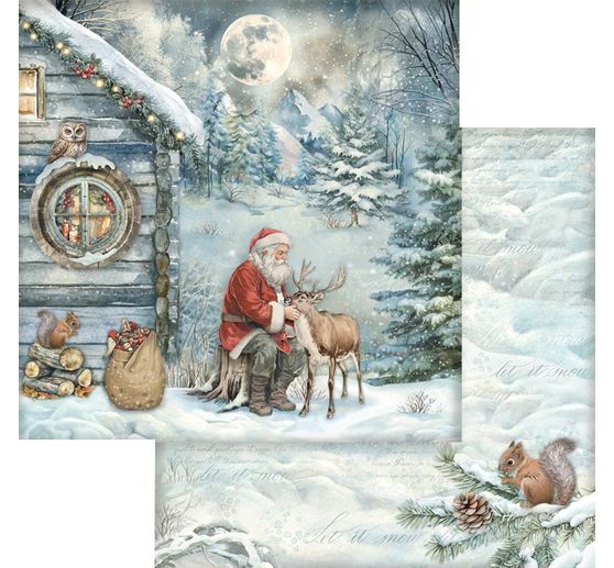 Scrapbook block "The Owl's House"