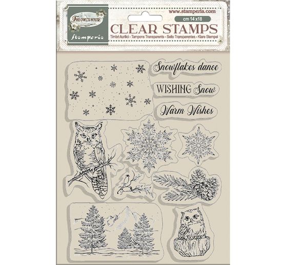 Clear Stamps "Soví dům"
