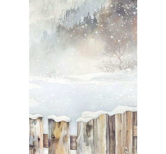 Motif straw silk backgrounds "The Owl's House"