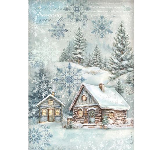 Řada slámového hedvábí s motivem "Soví dům