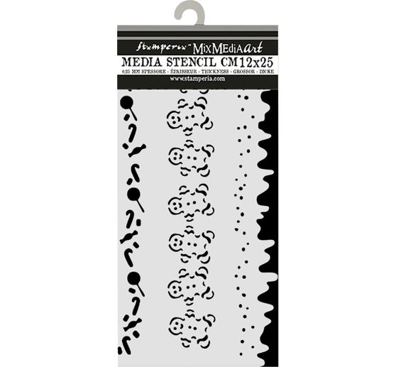 Šablona "Candy Christmas - Stripes"