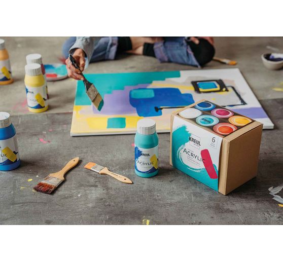 KREUL Triton Acrylic Liquid Set "Modern Mix Colors"