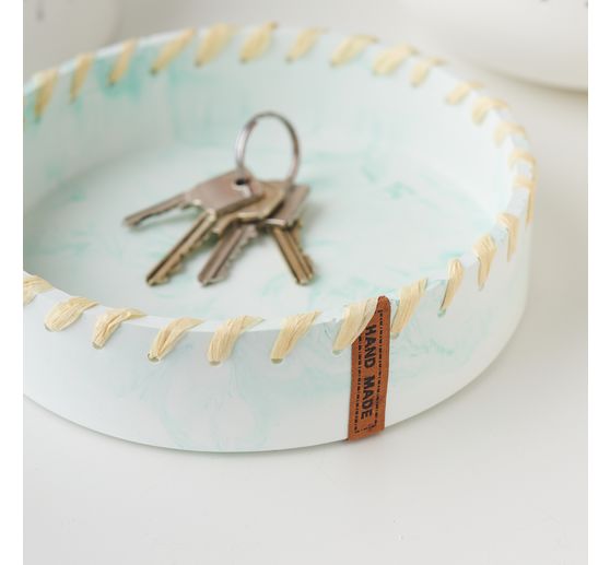 VBS štítek "Handmade", 25 kusů