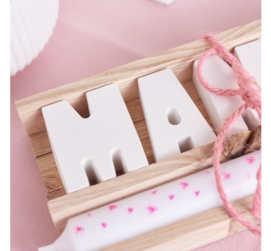 Silicone casting mould "A-Z"