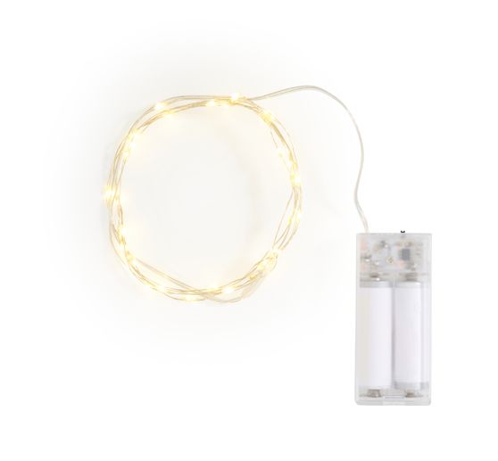 Micro LED chain of lights "Flashing" with timer 6/18 hours, 30 LEDs