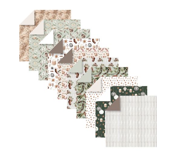 Folding paper "Cozy Xmas"