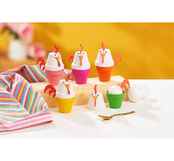 VBS Foam rubber set "Trendy", 10 colours, 2 mm