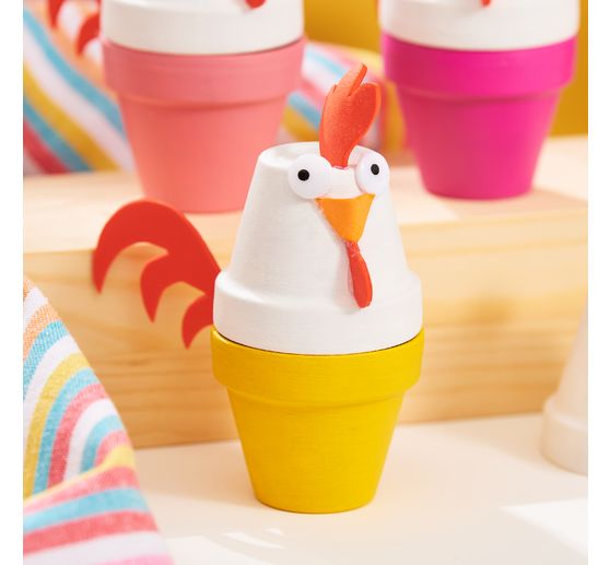 VBS Foam rubber set "Trendy", 10 colours, 2 mm