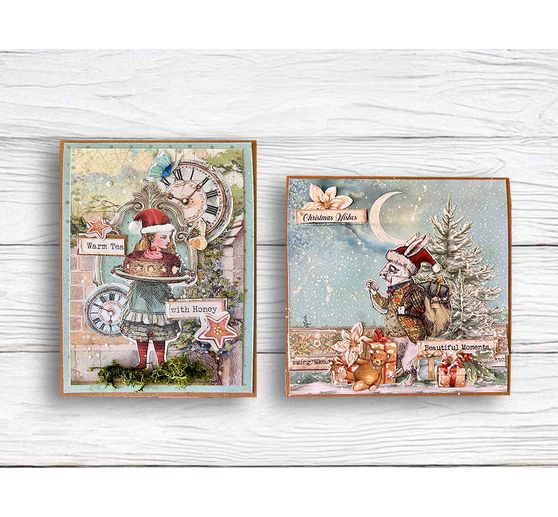 Junk Journal Book "Alice in Christmas"