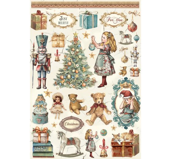 Junk Journal Book "Alice in Christmas"