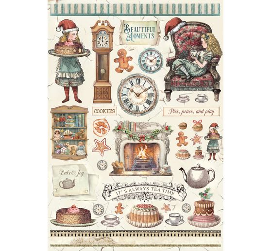 Junk Journal Book "Alice in Christmas"