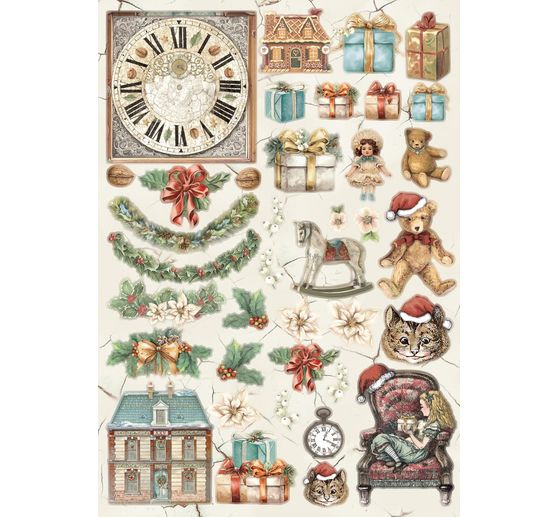 Junk Journal Book "Alice in Christmas"