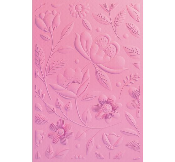 Sizzix 3D Embossing template "Happy Garden by Catherine Pooler"