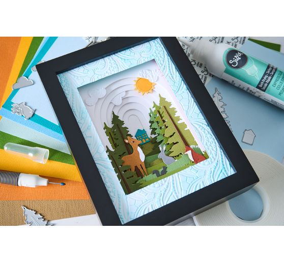 Sizzix Thinlits Punching template "Home Sweet Home by Eileen Hull"