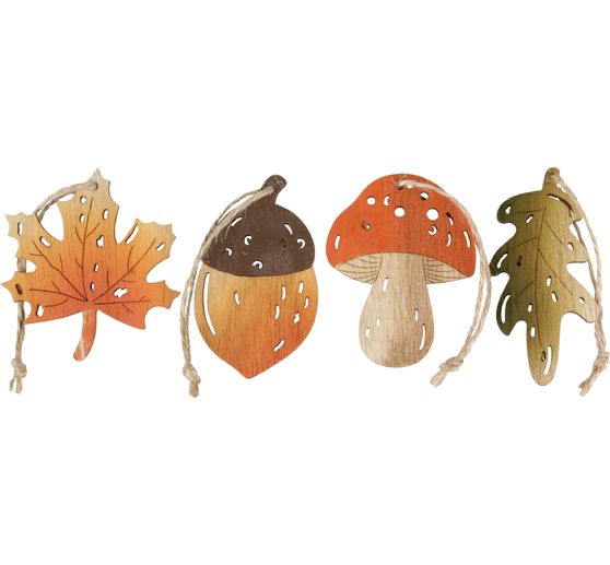 Dekorativní přívěsky "Podzimní láska"