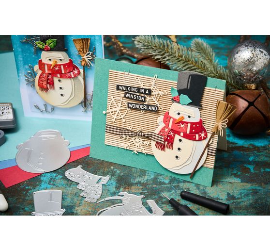 Sizzix Thinlits Punching template "Winston Colorize by Tim Holtz"