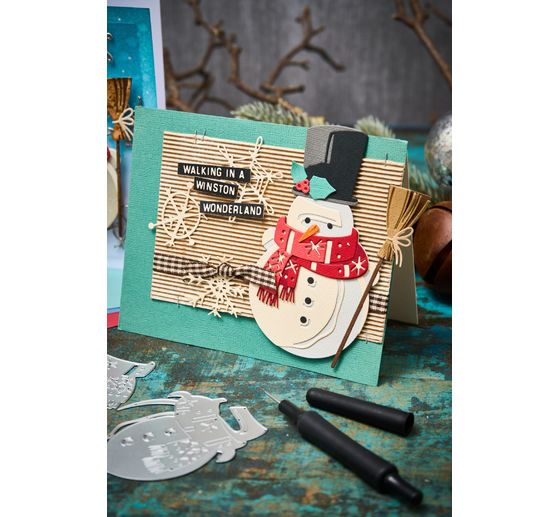 Sizzix Thinlits Punching template "Winston Colorize by Tim Holtz"