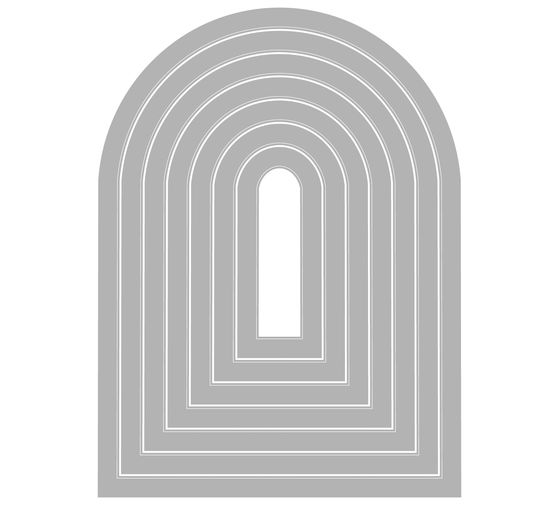 Sizzix Framelits Punching template "Tunnel Arches by Eileen Hull"