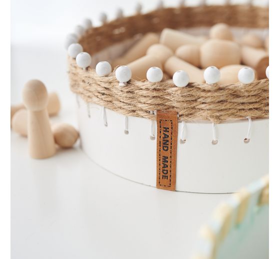 Silicone casting mould "Coaster with perforated edge"