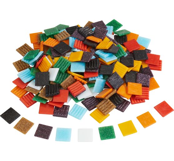Glass-Mosaic stones "Multicolor"