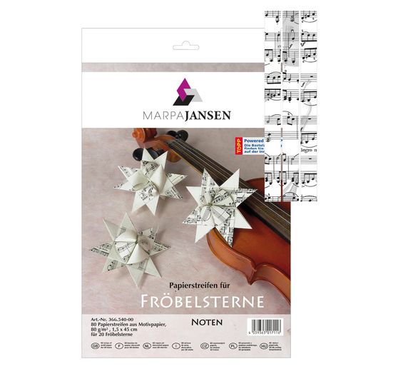 Paper strips "Notes"